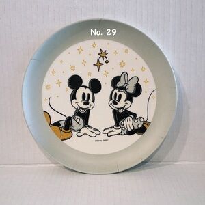 Disney Mickey and Minnie Mouse Bamboo Fiber Plate